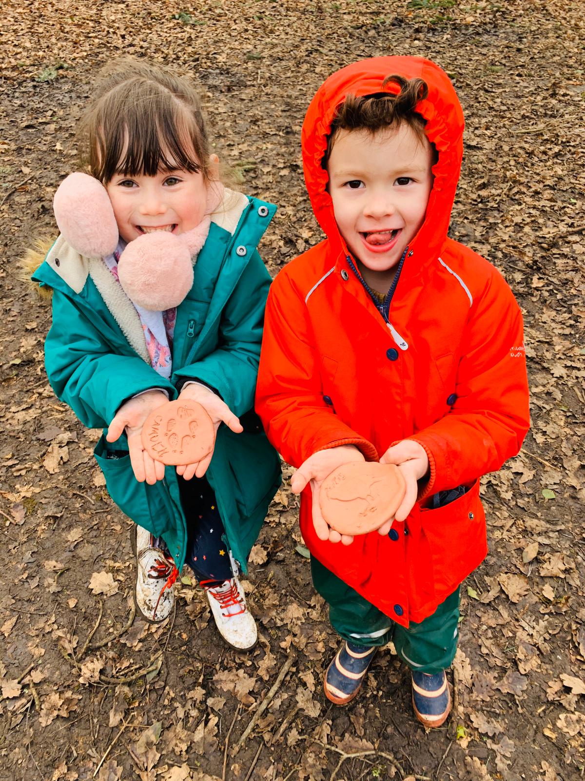 kids enjoying bushcraft