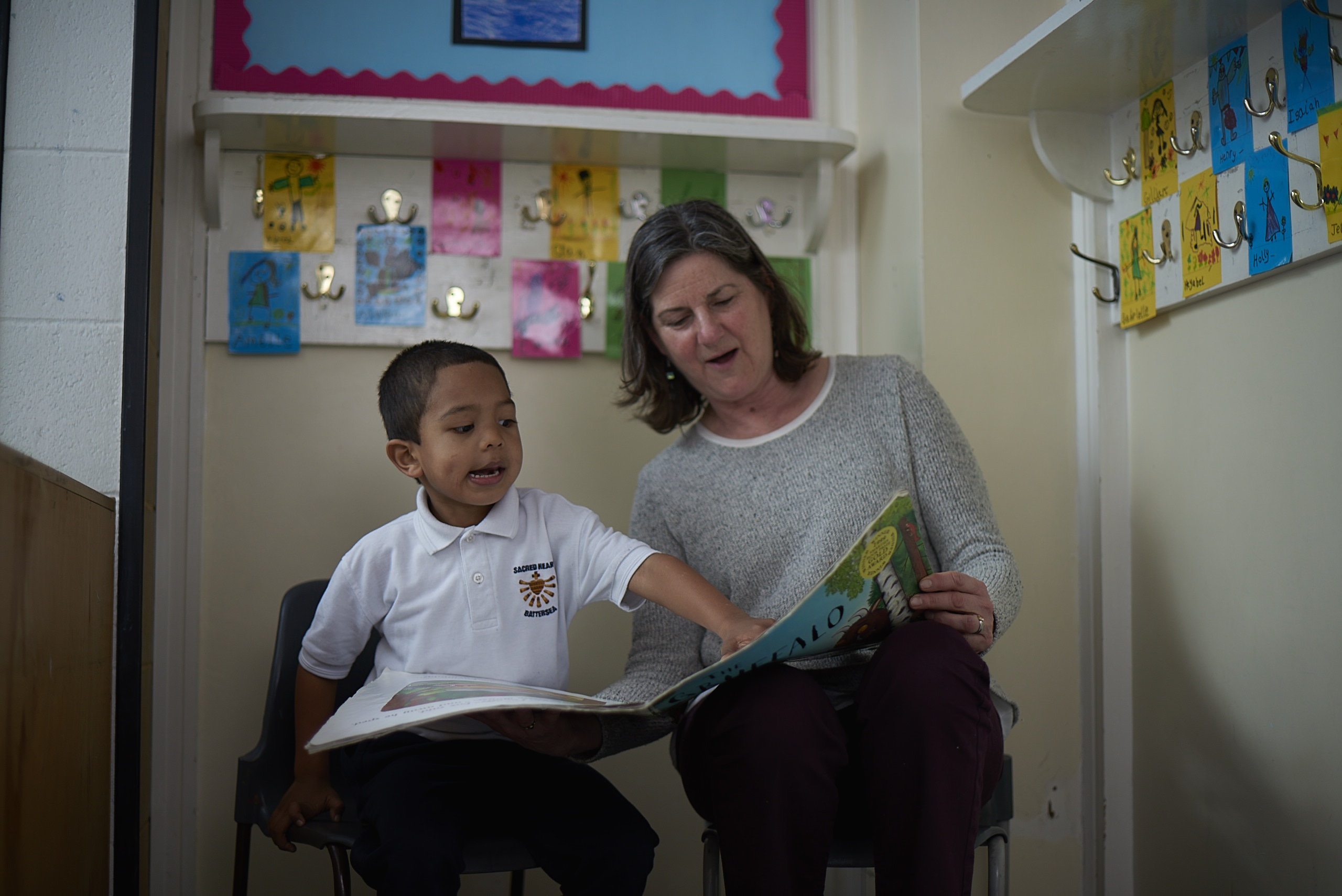 Volunteer reading